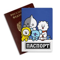 Обложка на паспорт BTS #3