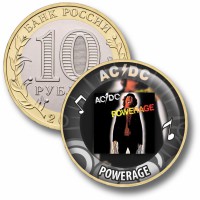 Коллекционная монета AC/DC #17 POWERAGE