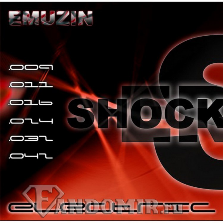 Струны EMUZIN 6 SR 09-42 Shockers. Электро (сталь)