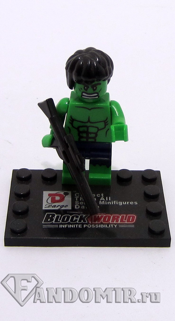 Фигурка Халк (Lego-совместимые) (5 см)