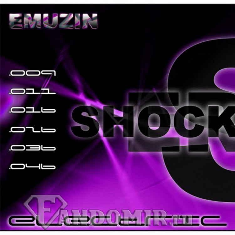 Струны EMUZIN 6 SR 09-46 Shockers. Электро (сталь)