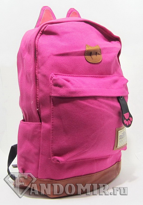 Рюкзак с ушками. Розовый