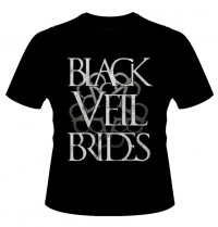 Футболка BLACK VEIL BRIDES. Надпись с лого (арт. 744)