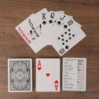 Игральные карты "Shark" для покера, чёрная рубашка (54шт)
