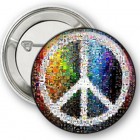 Значок PEACE (много видов на выбор) - Значок PEACE (много видов на выбор)