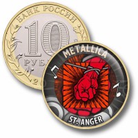 Коллекционная монета METALLICA #17 ST. ANGER