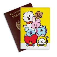Обложка на паспорт BTS #4