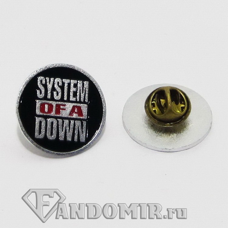 Значок SYSTEM OF A DOWN (22мм)