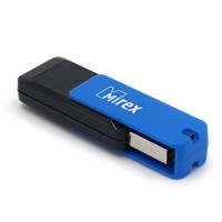 Флешка USB 64Gb Mirex CITY  синий  (ecopack)