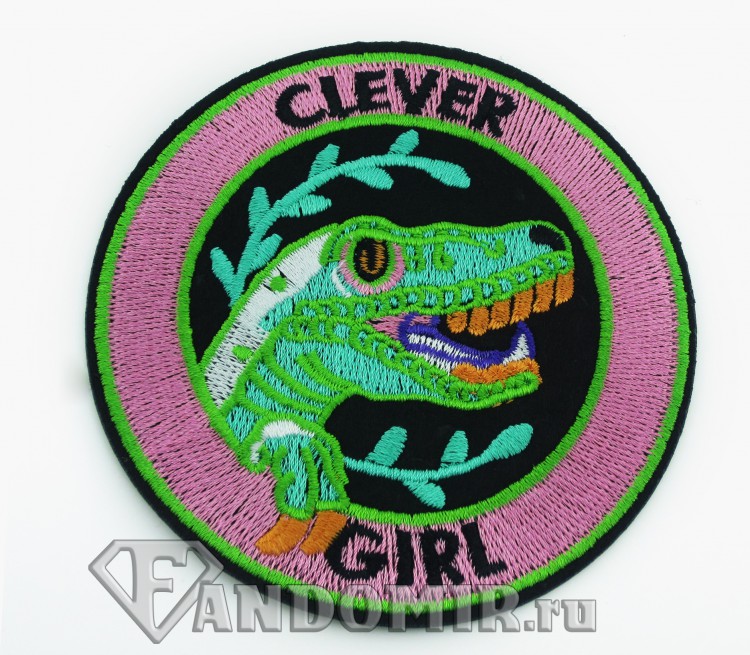 Нашивка Clever Girl