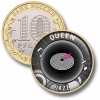Коллекционная монета QUEEN #12 JAZZ
