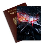 Обложка на паспорт ВЕДЬМАК (ИГРА) #1