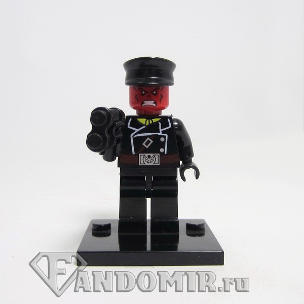 Фигурка Красный череп (Lego-совместимые) (5 см)
