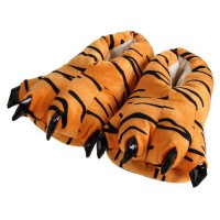 Тапочки для кигуруми Тигровые