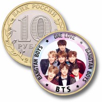 Коллекционная монета BTS #10
