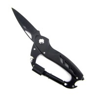 Нож-карабин. Black