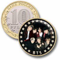 Коллекционная монета BTS #12