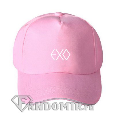 Бейсболка EXO. Розовая