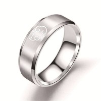 Кольцо Знак Акацуки, серебряное