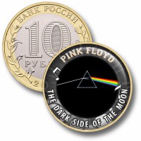 Коллекционная монета PINK FLOYD #14 THE DARK SIDE OF THE MOON