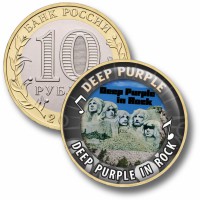 Коллекционная монета DEEP PURPLE #19 DEEP PURPLE IN ROCK