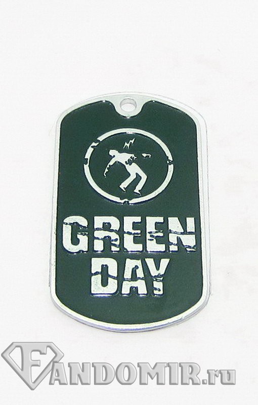 Жетон GREEN DAY - Зелёный