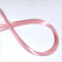 Прядка волос Розовая