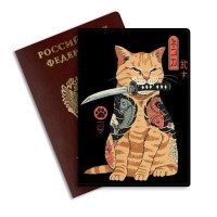 Обложка на паспорт КОТИК #2