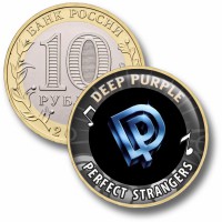 Коллекционная монета DEEP PURPLE #26 PERFECT STRANGERS