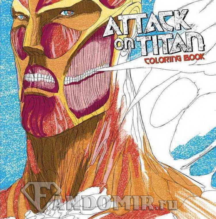 Attack On Titan Coloring Book