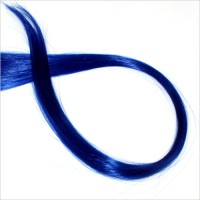 Прядка волос Синяя