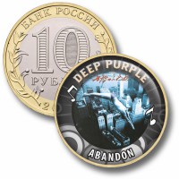 Коллекционная монета DEEP PURPLE #30 ABANDON