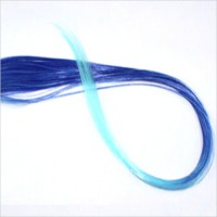 Прядка волос Синяя/Голубая