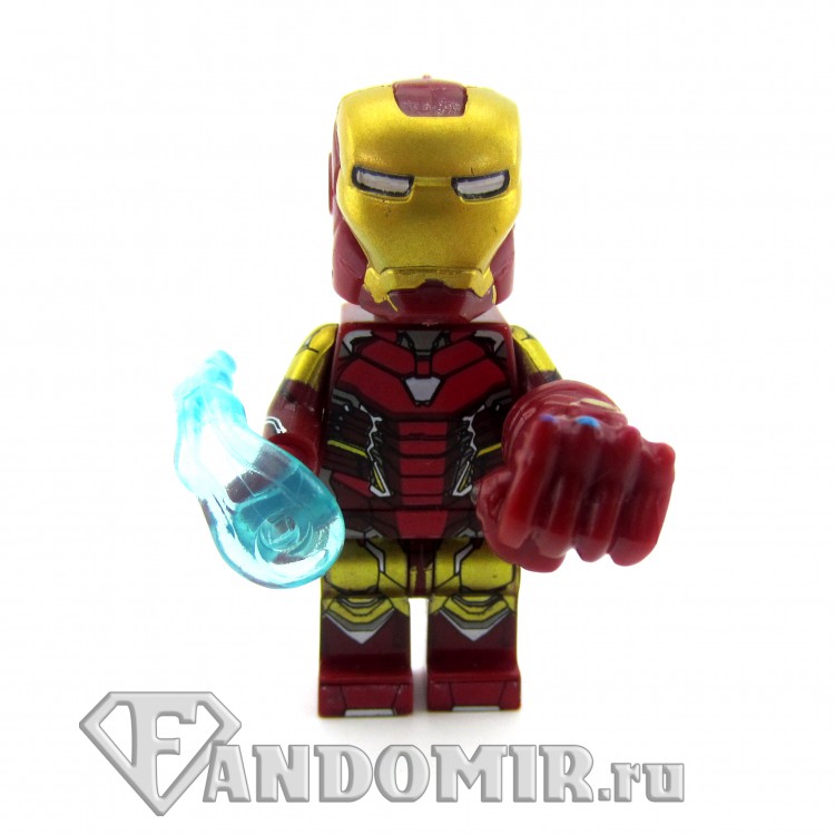 Фигурка Железный Человек с перчаткой бесконечности (Lego-совместимые) 