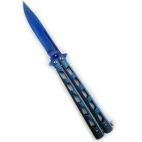 Нож-бабочка BLUE #001