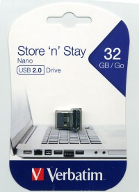 Флешка USB 32Gb Verbatim Store N Stay NANO