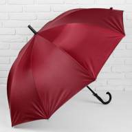 Зонт полуавтоматический. Бордовый - Зонт полуавтоматический. Бордовый