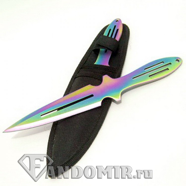 Нож метательный Набор (3шт) Rainbow #001