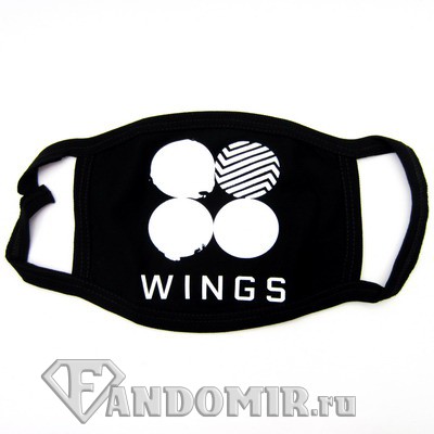 Маска-смайлик BTS Wings
