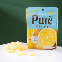 Жевательный мармелад Kanro Pure лимон (56г)