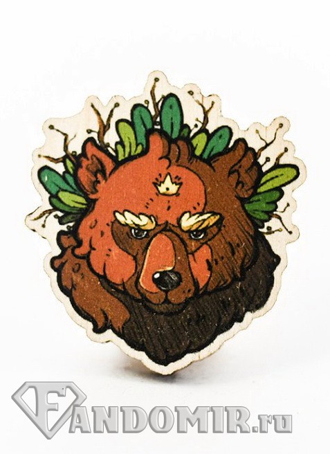 Значок Waf-Waf - Медведь (Forest Warrior)