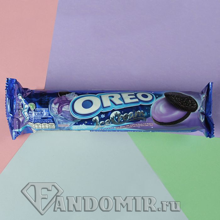 Печенье Oreo Ice Cream Blueberry, (137г)