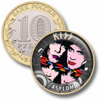 Коллекционная монета KISS #24 ASYLUM