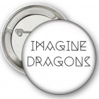 Значок IMAGINE DRAGONS (много видов на выбор) - Значок IMAGINE DRAGONS (много видов на выбор)