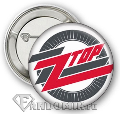 Значок ZZ TOP (много видов на выбор)