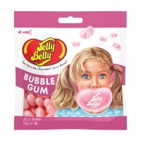 Конфеты JELLY BELLY Bubble Gum - Вкус Жевательной резинки (пакет) (70г)