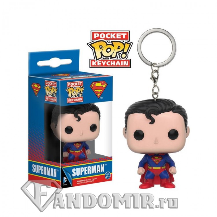 Брелок Funko POP Супермен (Superman)