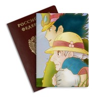 Обложка на паспорт ХОДЯЧИЙ ЗАМОК ХАУЛА #1