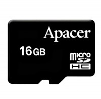Флешка micro SDHC Apacer Сlass 10 (16Gb)