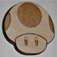 Значок Woodnuts - Гриб